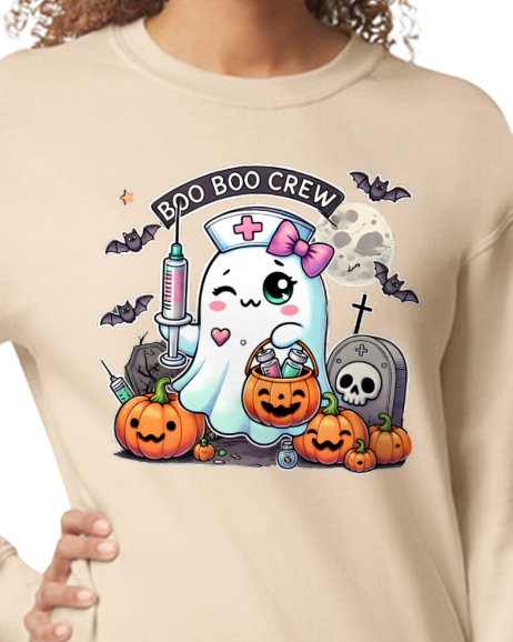 Halloween fleece sweatshirt